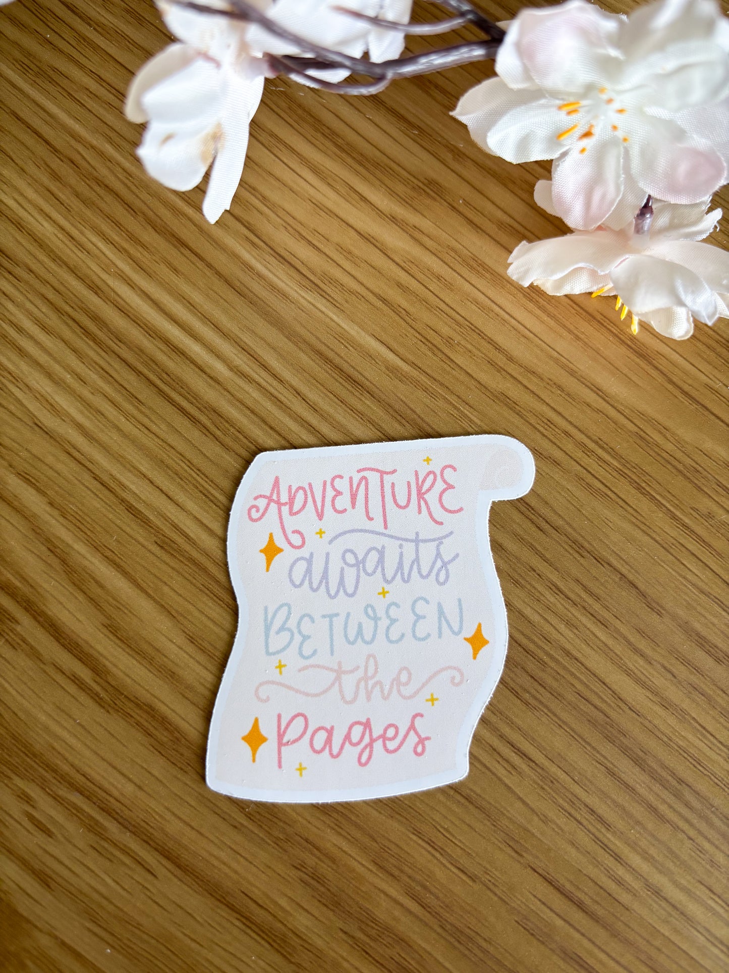 Adventure Awaits Sticker