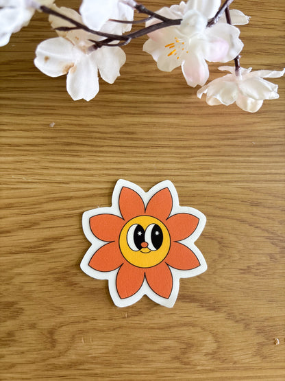 Blossom Smiles Sticker