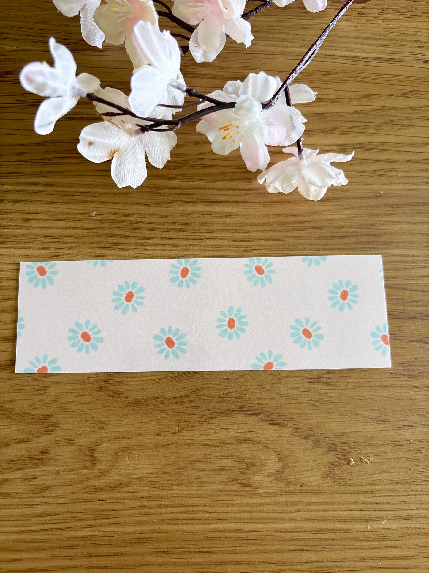 Blue Blossom Bookmark