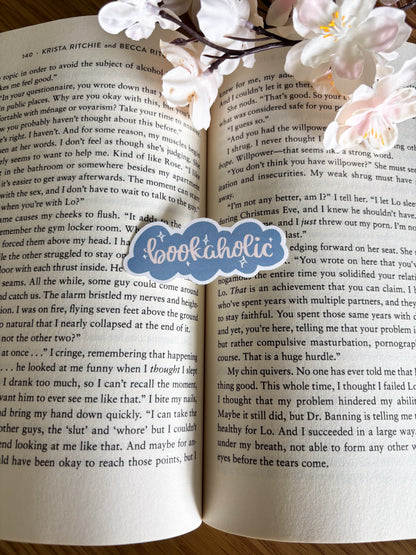 Bookaholic Sticker