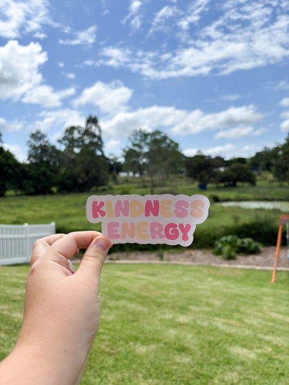 Kindness Energy Sticker