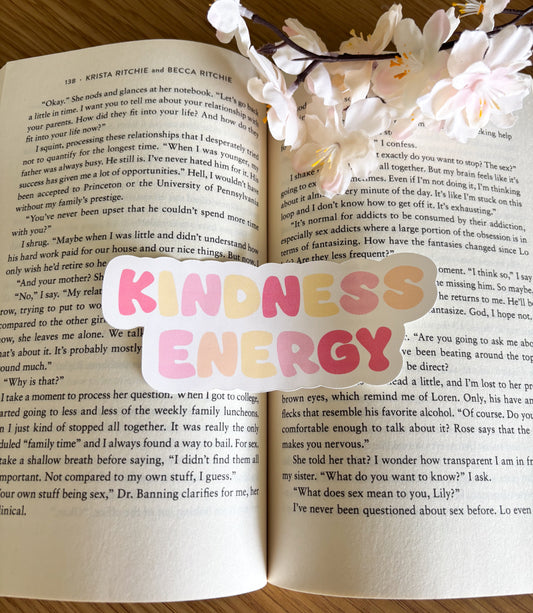 Kindness Energy Sticker