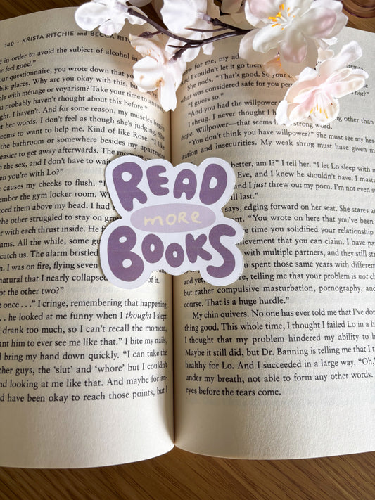 Read More Books Sticker