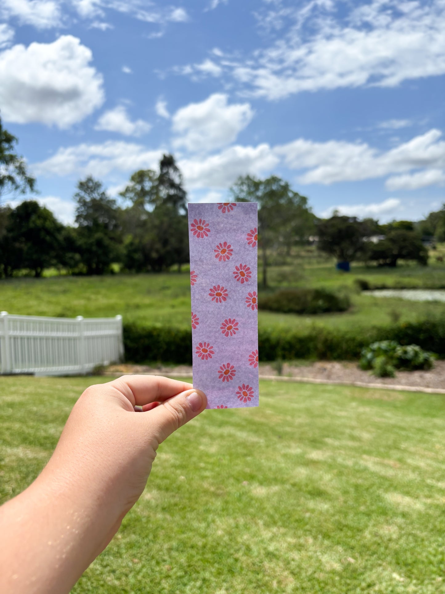 Soft Blossom Bookmark