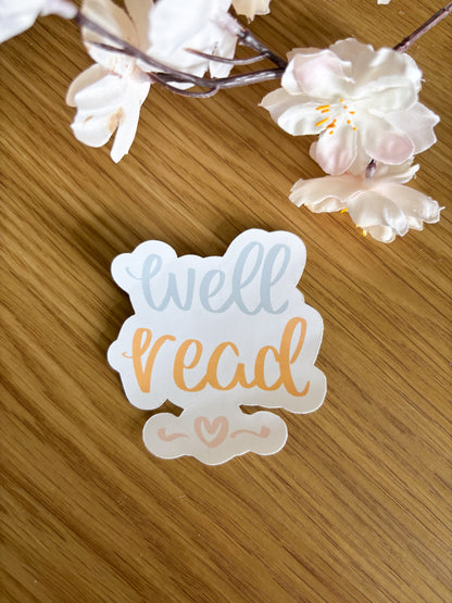 Well Read Sticker