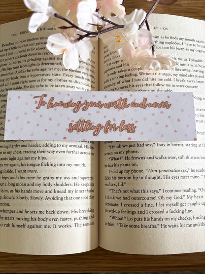 Worthy Reads Bookmark